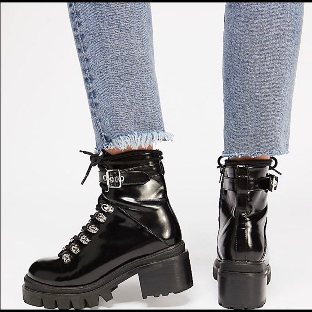 Jeffrey Campbell Czech Black Boots